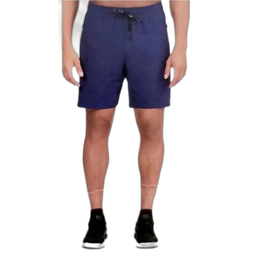 SPYDER Mens Active Woven Shorts Stretch Zip Pocket Moisture Wicking Blue XL, XXL